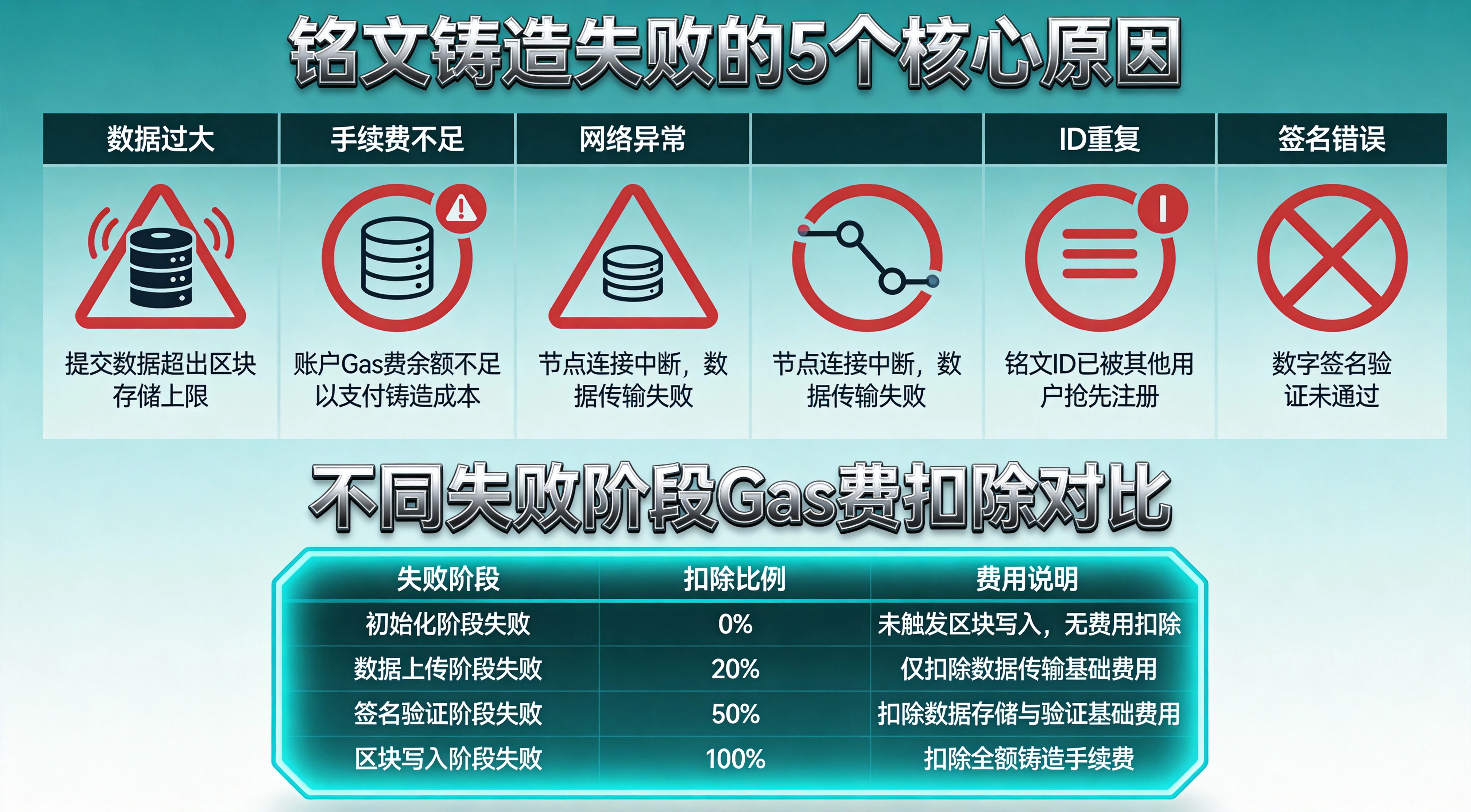 铭文铸造Gas费_失败原因与阶段插图 铭文铸造Gas费_失败原因与阶段插图